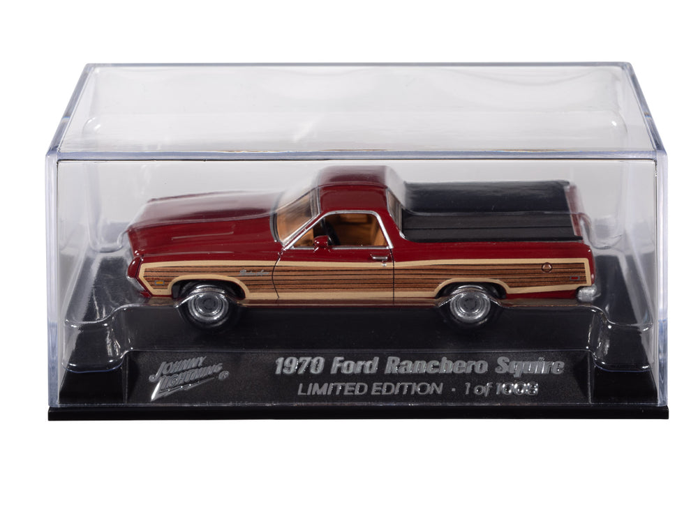 "PRE-ORDER" Johnny Lightning 1970 Ford Ranchero Squire (Auto World Store Exclusive) 1:64 Diecast (DUE APRIL 2026)