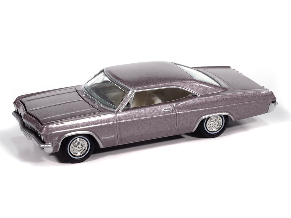 "PRE-ORDER" Auto World 1965 Chevy Impala SS 396 (Evening Orchid Poly) (AW Exclusive) 1:64 Diecast (DUE LATE SEPTEMBER 2025)