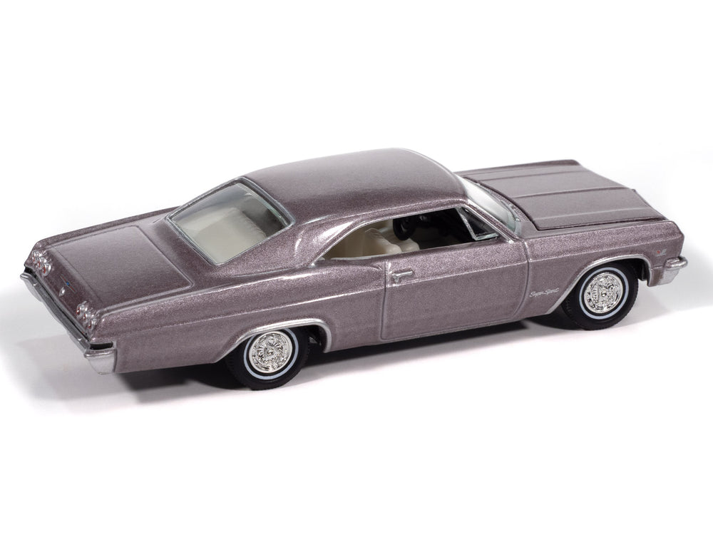 "PRE-ORDER" Auto World 1965 Chevy Impala SS 396 (Evening Orchid Poly) (AW Exclusive) 1:64 Diecast (DUE LATE SEPTEMBER 2025)