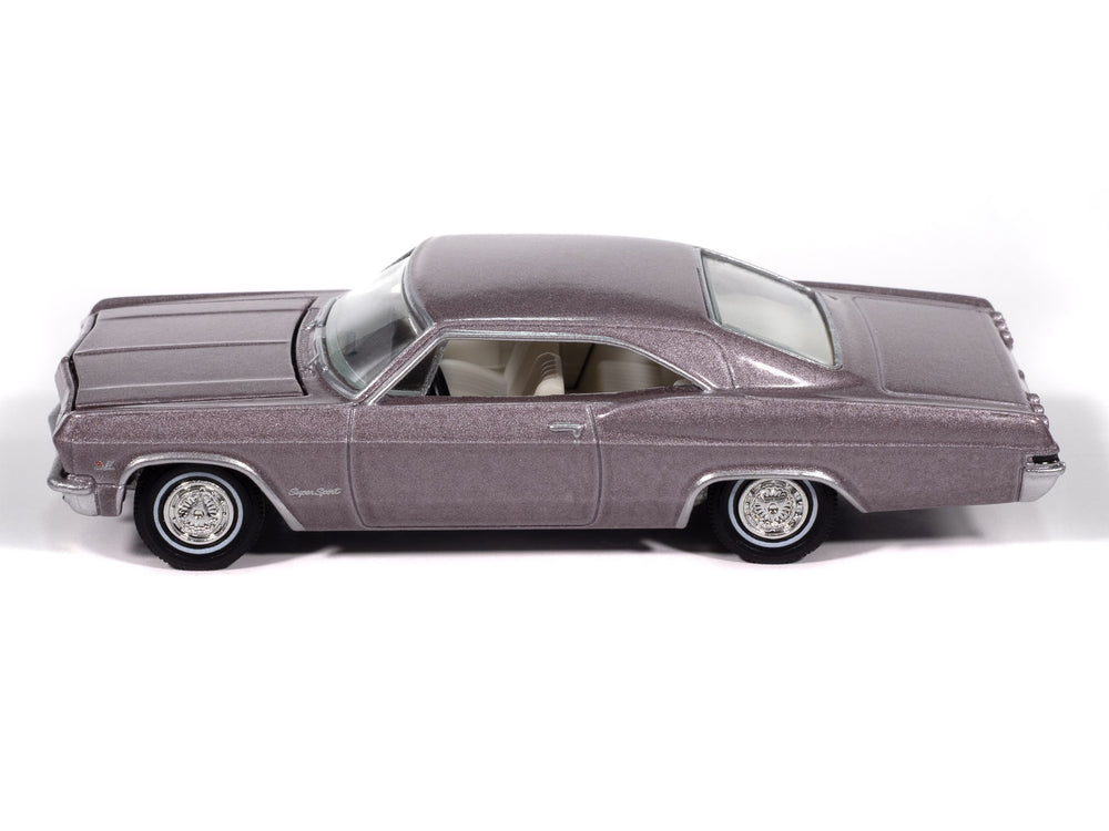 "PRE-ORDER" Auto World 1965 Chevy Impala SS 396 (Evening Orchid Poly) (AW Exclusive) 1:64 Diecast (DUE LATE SEPTEMBER 2025)