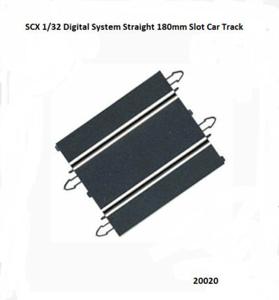 SCX Straight 180mm (2) DS 1:32 Slot Car Track