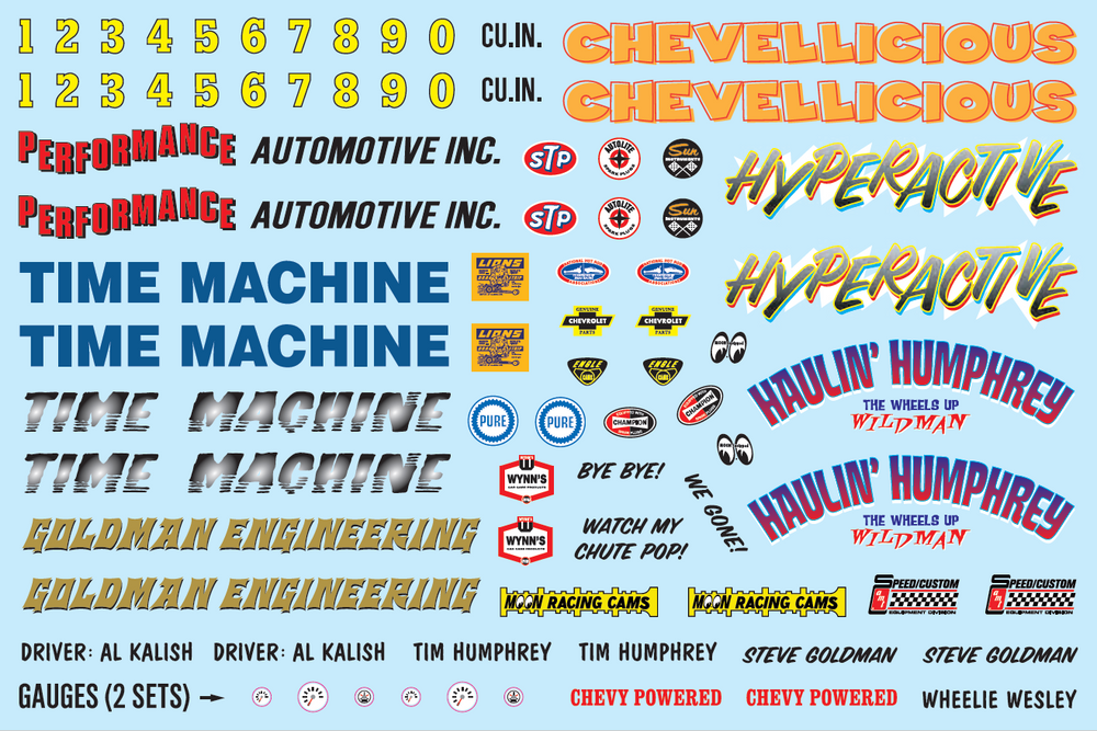 AMT 1965 Chevy Chevelle AWB "Time Machine" 1:25 Scale Model Kit