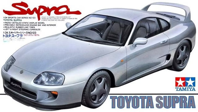 Tamiya Toyota Supra 1:24 Scale Model Kit