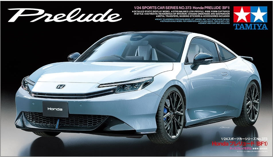 Tamiya Honda New 2025 PRELUDE 1:24 Scale Model Kit