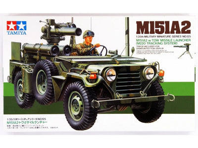 Tamiya M-151 Jeep with Tow Missile Launcher 1/35 Scale Model Kit