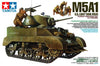 Tamiya US M5A1 Light Tank 1/35 Scale Model Kit