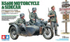 Tamiya German KS600 Motorcycle & Sidecar 1/35 Scale Model Kit