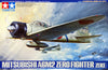 Tamiya A6M2 Type 21 Zero Fighter Zeke 1/48 Scale Model Kit