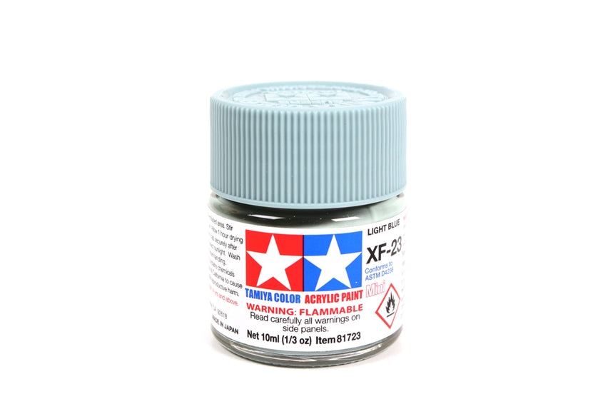 Tamiya Acrylic Mini XF23 Light Blue 10ml Bottle