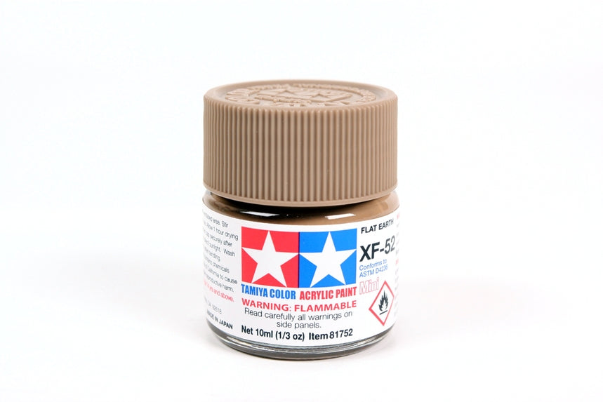 Tamiya Acrylic Mini XF52 Flat Earth 10ml Bottle