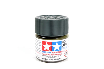 Tamiya Acrylic Mini XF61 Dark Green 10ml Bottle