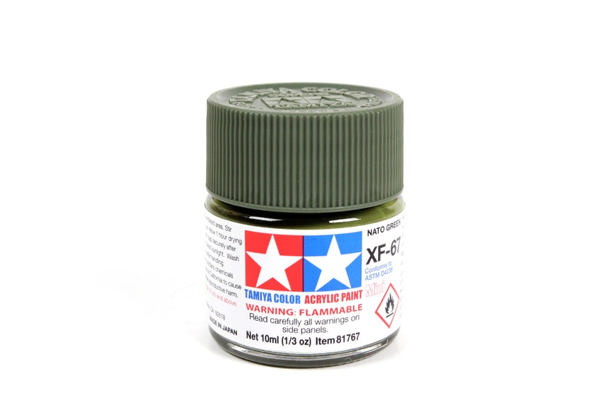 Tamiya Acrylic Mini XF67 NATO Green 10ml Bottle