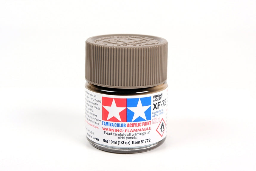 Tamiya Acrylic Mini XF72 Brown 10ml Bottle