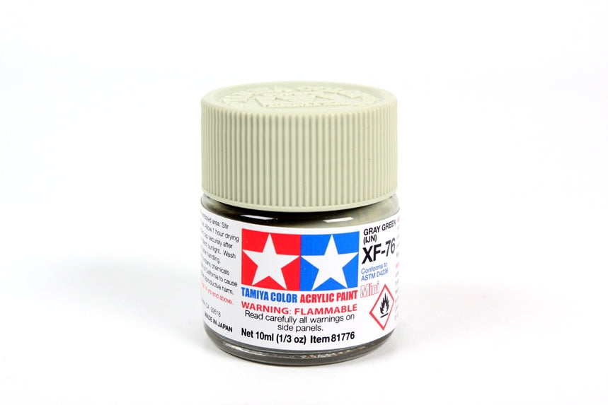 Tamiya Acrylic Mini XF76 IJN Gray Green 10ml Bottle