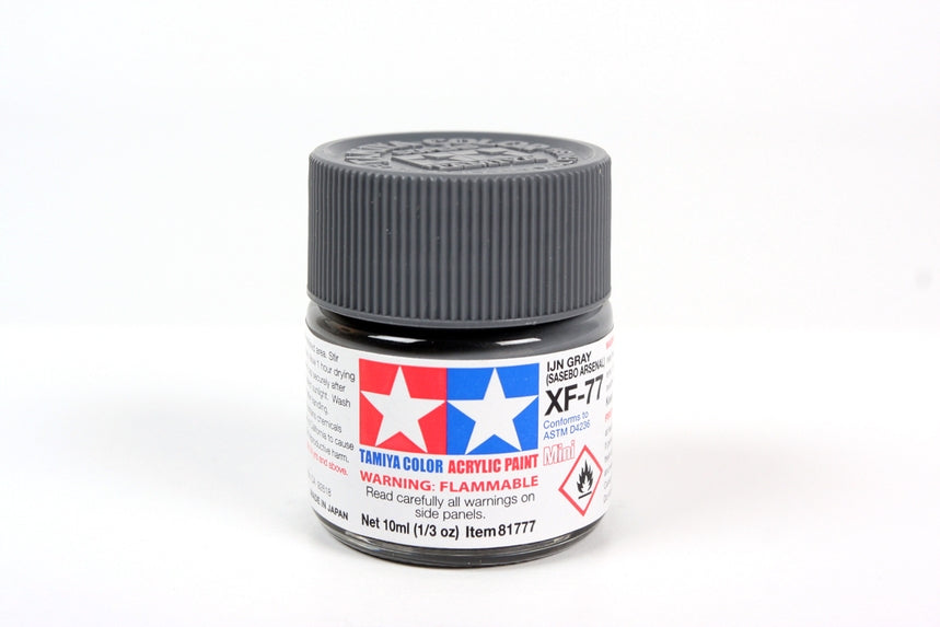 Tamiya Acrylic Mini XF77 IJN Gray 10ml Bottle