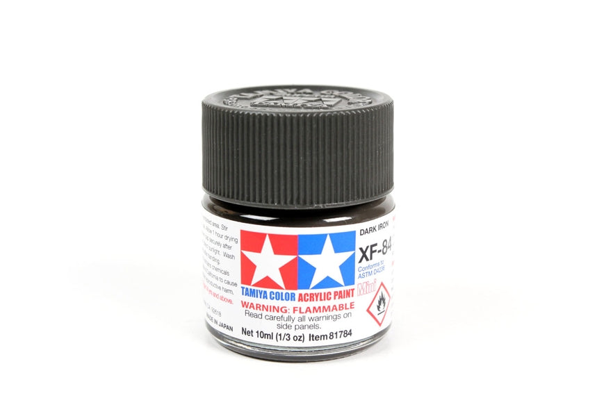 Tamiya Acrylic Mini XF84 Dark Iron 10ml Bottle