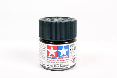 Tamiya Acrylic Mini XF85 Rubber Black 10ml Bottle