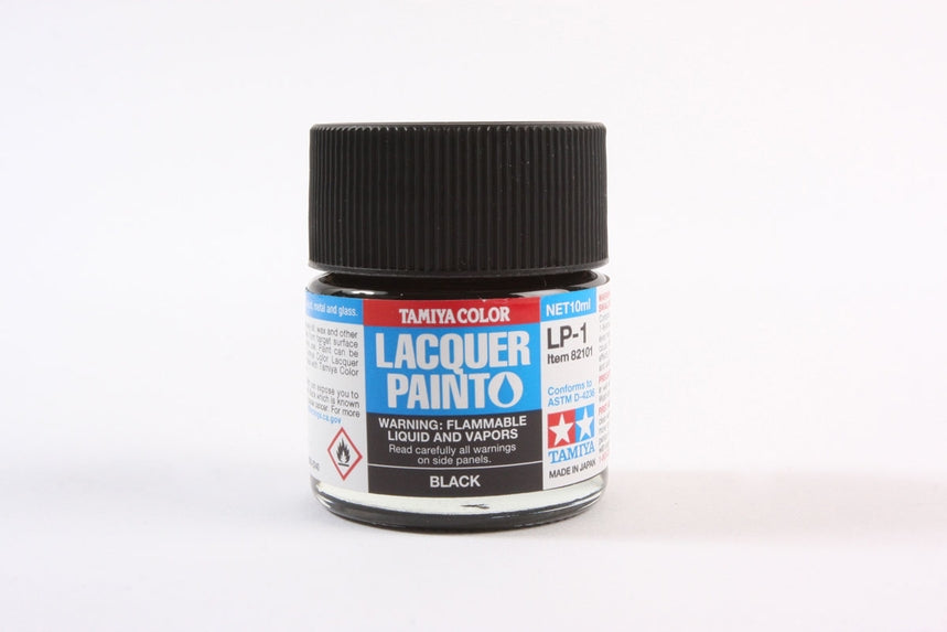 Tamiya Lacquer LP-1 Black 10ml Bottle
