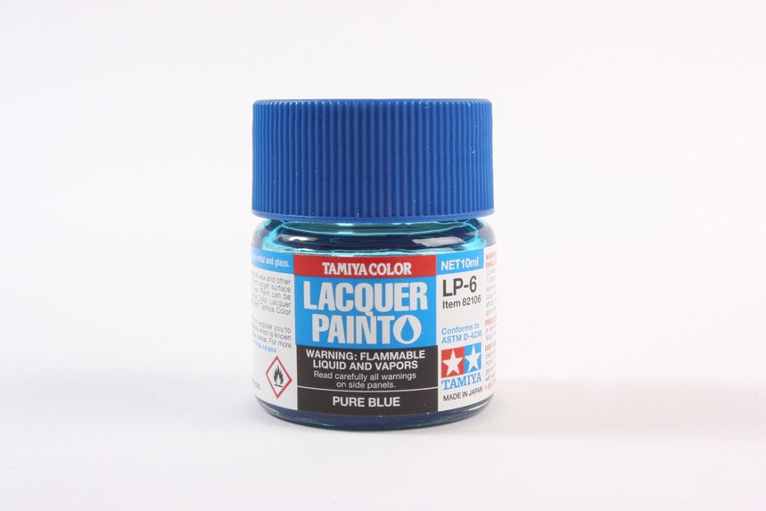 Tamiya Lacquer LP-6 Pure Blue 10ml Bottle