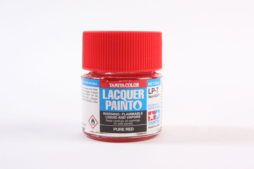 Tamiya Lacquer LP-7 Pure Red 10ml Bottle