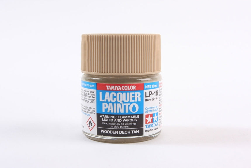 Tamiya Lacquer LP-16 Wooden Deck Tan 10ml Bottle