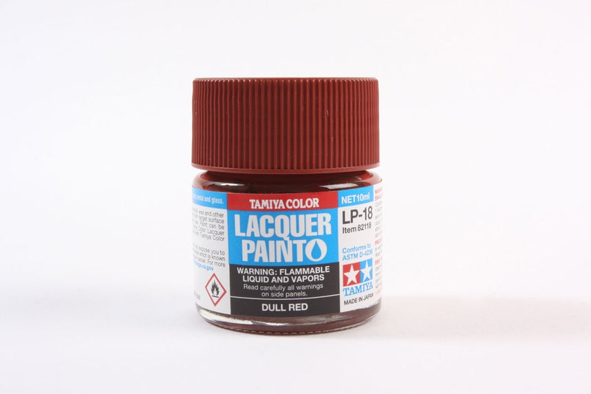 Tamiya Lacquer LP-18 Dull Red 10ml Bottle