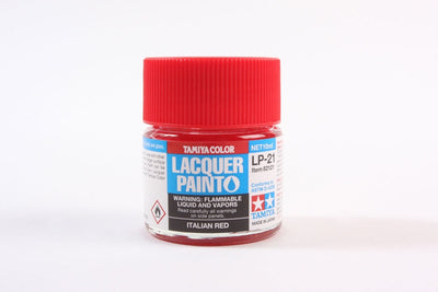 Tamiya Lacquer LP-21 Italian Red 10ml Bottle