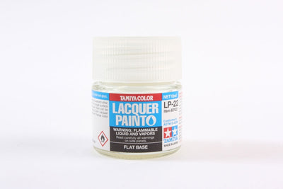 Tamiya Lacquer LP-22 Flat Base 10ml Bottle