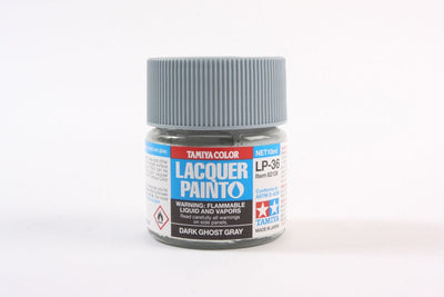 Tamiya Lacquer LP-36 Dark Ghost Gray 10ml Bottle