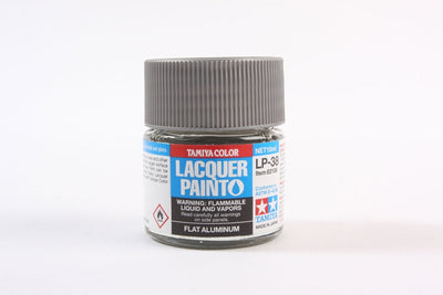 Tamiya Lacquer LP-38 Flat Aluminum 10ml Bottle