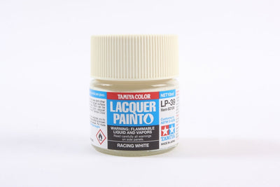 Tamiya Lacquer LP-39 Racing White 10ml Bottle