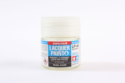 Tamiya Lacquer LP-49 Pearl Clear 10ml Bottle