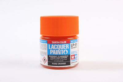 Tamiya Lacquer LP-51 Pure Orange 10ml Bottle