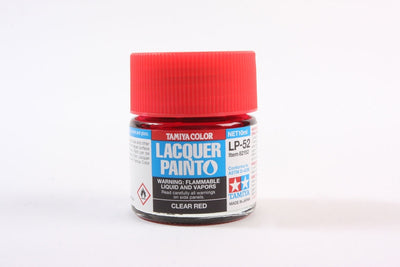 Tamiya Lacquer LP-52 Clear Red 10ml Bottle