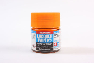 Tamiya Lacquer LP-53 Clear Orange 10ml Bottle