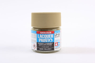 Tamiya Lacquer LP-55 Dark Yellow 2 10ml Bottle