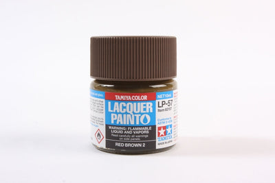 Tamiya Lacquer LP-57 Red Brown 2 10ml Bottle