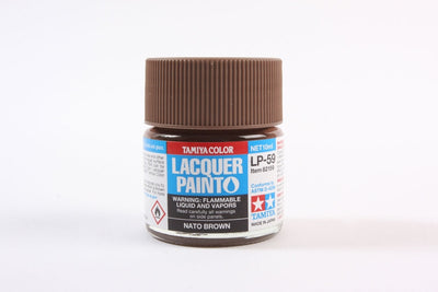 Tamiya Lacquer LP-59 NATO Brown 10ml Bottle