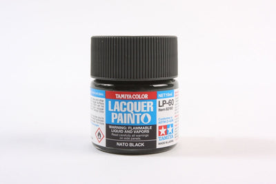 Tamiya Lacquer LP-60 NATO Black 10ml Bottle