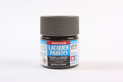 Tamiya Lacquer LP-61 Metallic Gray 10ml Bottle