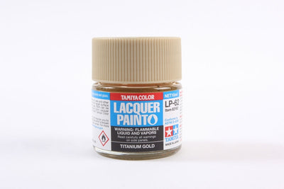 Tamiya Lacquer LP-62 Titanium Gold 10ml Bottle