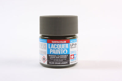 Tamiya Lacquer LP-64 Olive Drab (JGSDF) 10ml Bottle