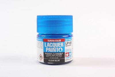 Tamiya Lacquer LP-68 Clear Blue 10ml Bottle