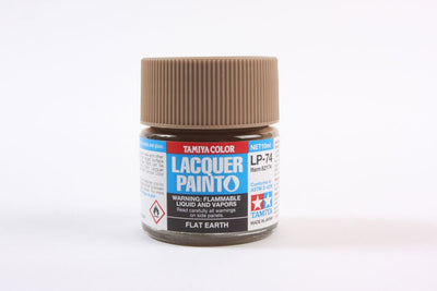 Tamiya Lacquer LP-74 Flat Earth 10ml Bottle