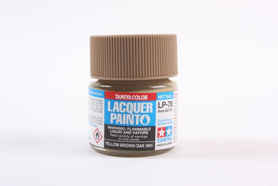 Tamiya Lacquer LP-76 Yellow-Brown DAK 1941 10ml Bottle