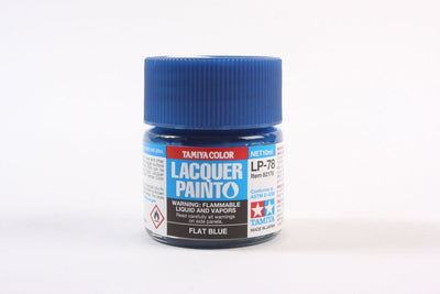 Tamiya Lacquer LP-78 Flat Blue 10ml Bottle