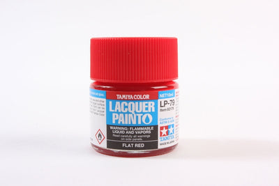 Tamiya Lacquer LP-79 Flat Red 10ml Bottle