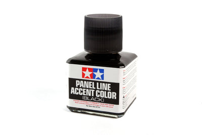 Tamiya Panel Line Accent Color Black 40ml Bottle