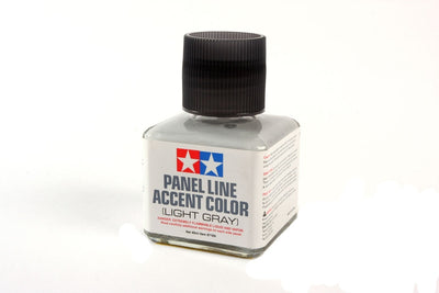 Tamiya Panel Line Accent Color Light Grey 40ml Bottle