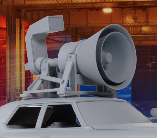 ROOF-MOUNTED SPEAKER